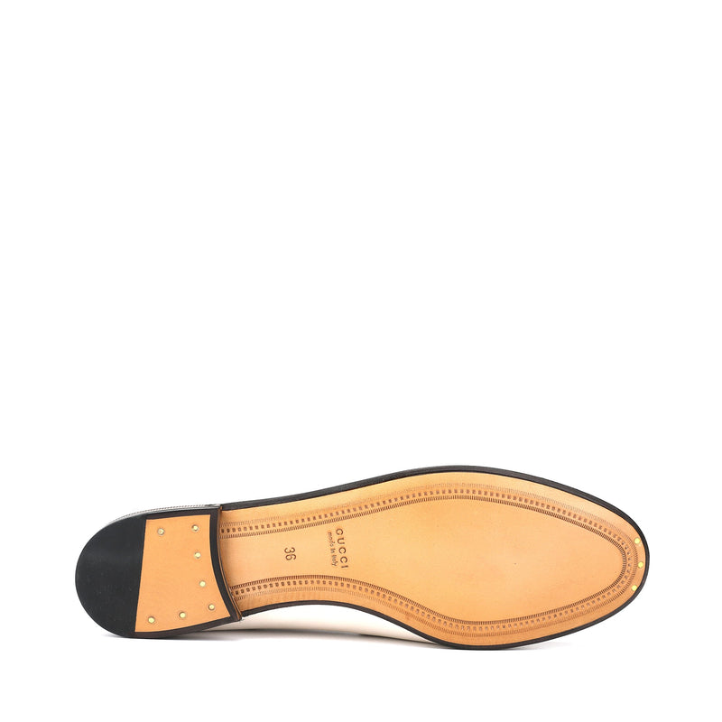 Gucci Babouche Counter Horsebit Leather Loafers | Designer code: 414998DLC00 | Luxury Fashion Eshop | Lamode.com.hk