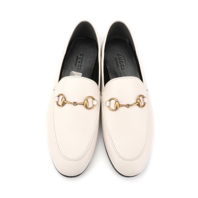 Gucci Babouche Counter Horsebit Leather Loafers | Designer code: 414998DLC00 | Luxury Fashion Eshop | Lamode.com.hk