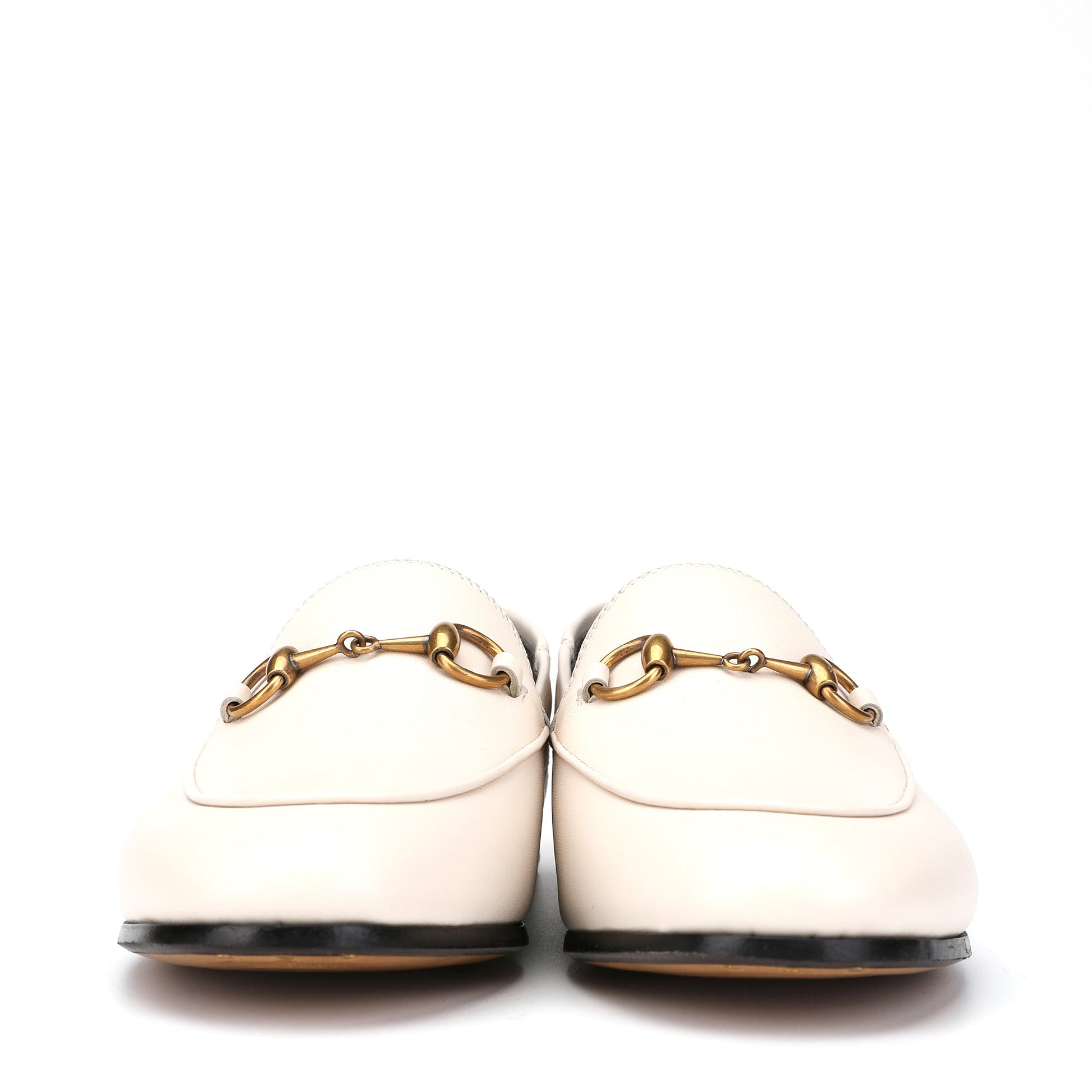 Gucci Babouche Counter Horsebit Leather Loafers | Designer code: 414998DLC00 | Luxury Fashion Eshop | Lamode.com.hk