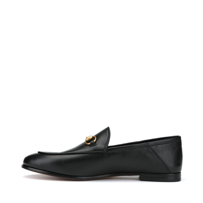 Gucci Babouche Counter Horsebit Leather Loafers | Designer code: 414998DLC00 | Luxury Fashion Eshop | Lamode.com.hk