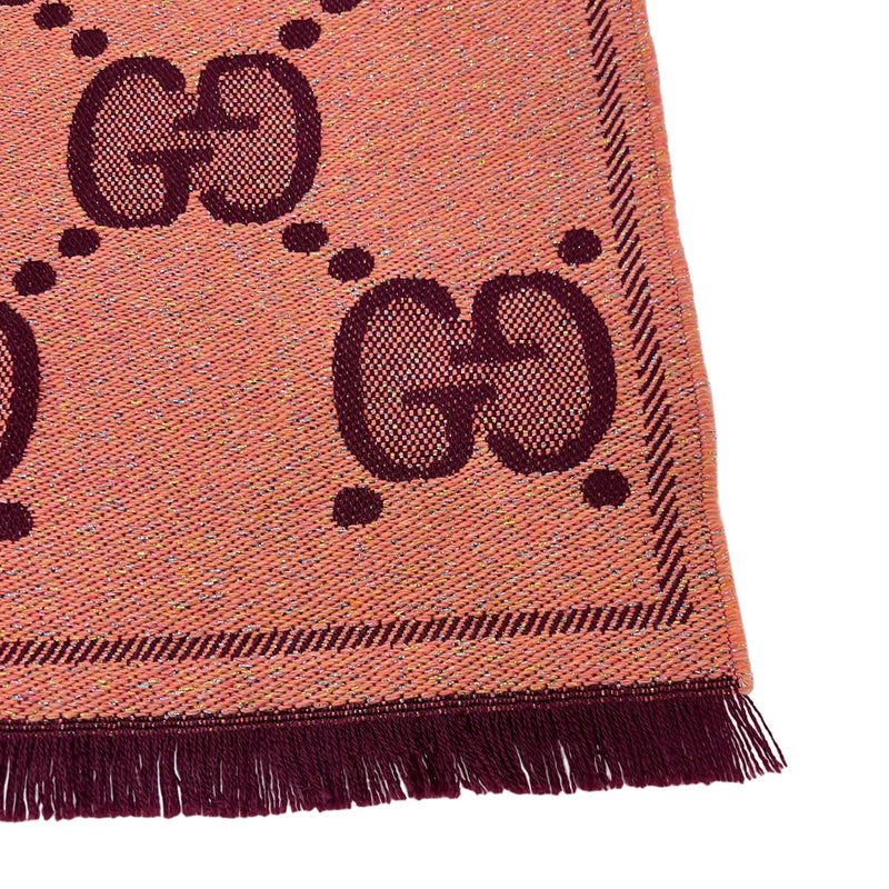 Gucci GG Wool Jacquard Scarf | Designer code: 5989933GC15 | Luxury Fashion Eshop | Lamode.com.hk