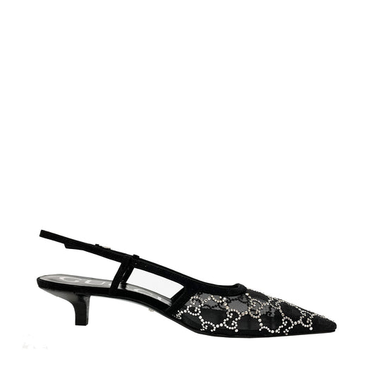 Gucci GG Slingback Pumps | Designer code: 675829F13A0 | Luxury Fashion Eshop | Lamode.com.hk