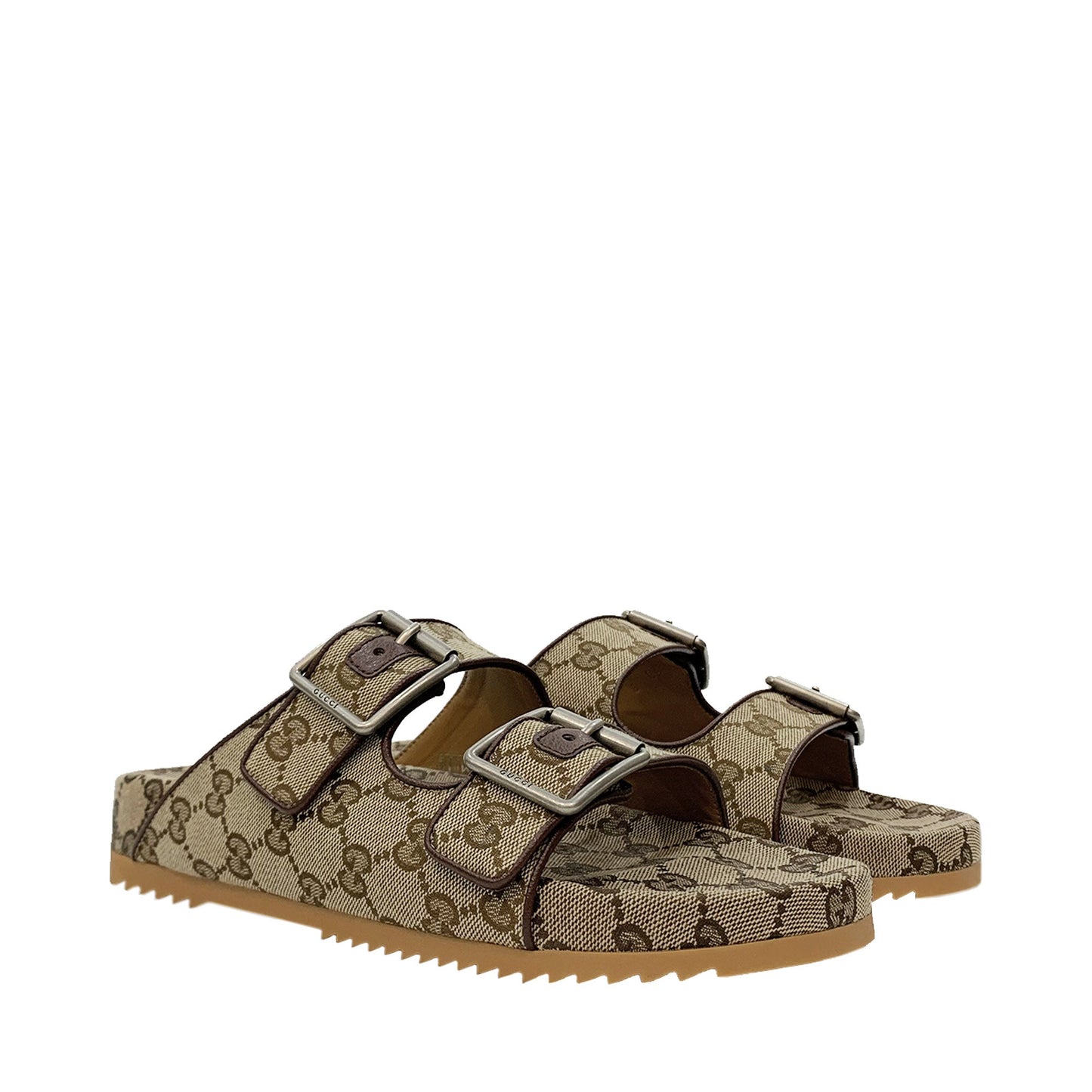 Gucci GG canvas Slide Sandal | Designer code: 6580202HK60 | Luxury Fashion Eshop | Lamode.com.hk