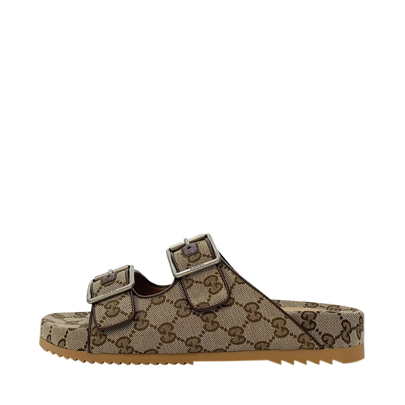 Gucci GG canvas Slide Sandal | Designer code: 6580202HK60 | Luxury Fashion Eshop | Lamode.com.hk