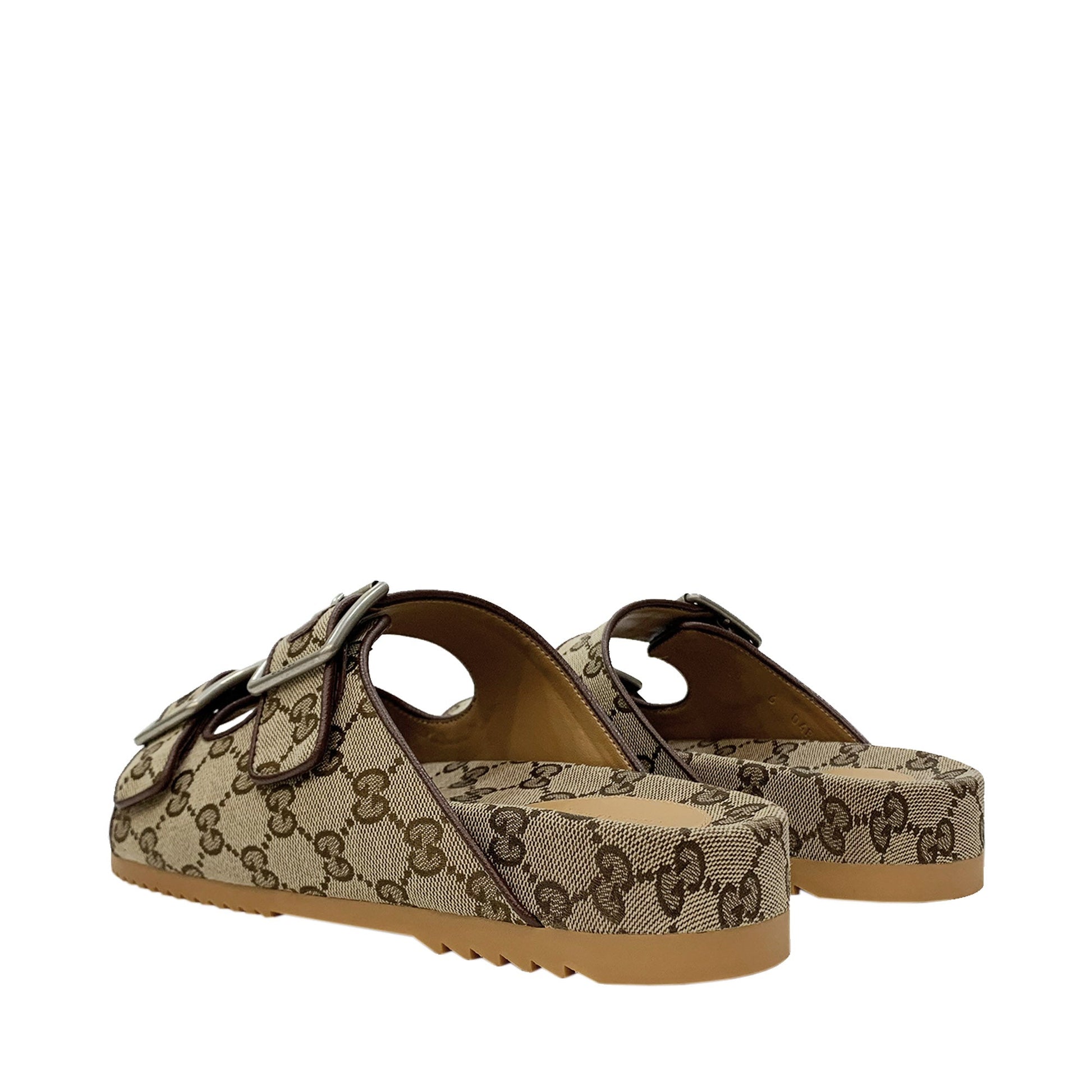 Gucci GG canvas Slide Sandal | Designer code: 6580202HK60 | Luxury Fashion Eshop | Lamode.com.hk