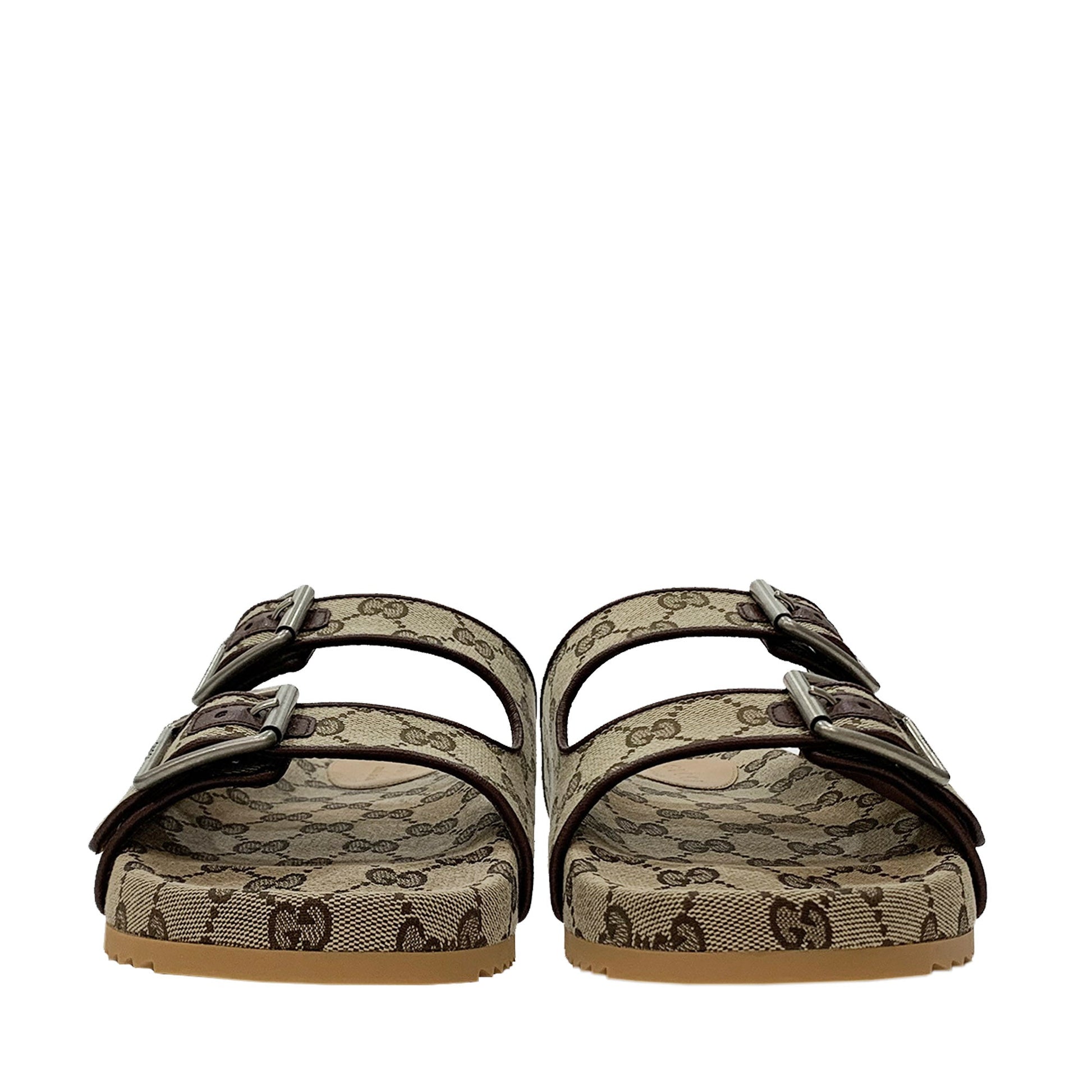 Gucci GG canvas Slide Sandal | Designer code: 6580202HK60 | Luxury Fashion Eshop | Lamode.com.hk