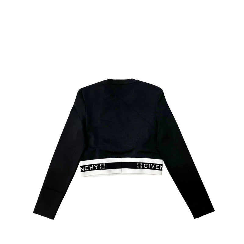 Givenchy Logo Band Cropped Top | Designer code: BW90CB4Z8T | Luxury Fashion Eshop | Lamode.com.hk