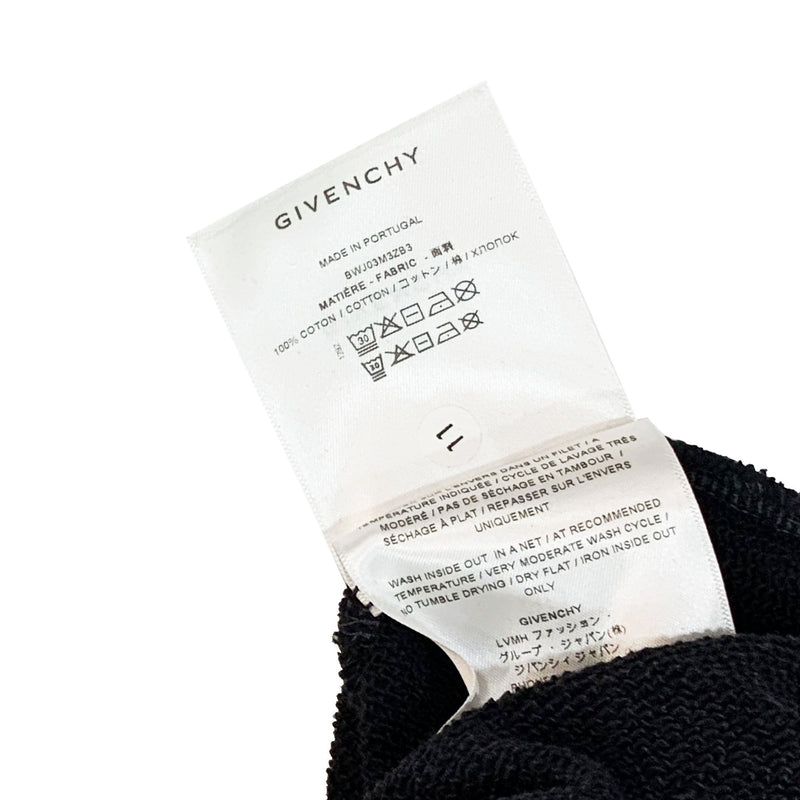 Givenchy Raw Hem Logo Hoodie | Designer code: BWJ03M3ZB3 | Luxury Fashion Eshop | Lamode.com.hk