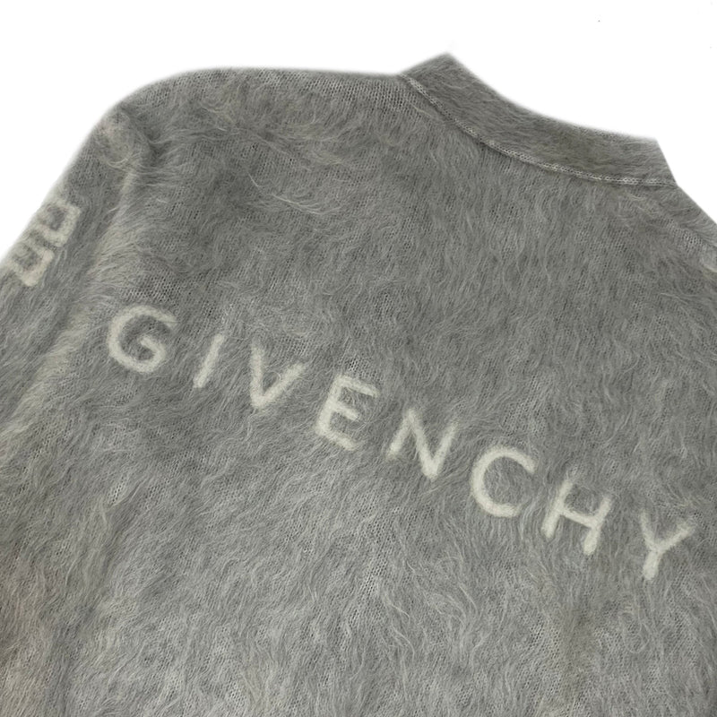 Givenchy Cardigan In 4G Brushed Mohair | Designer code: BW90K04ZEW | Luxury Fashion Eshop | Lamode.com.hk