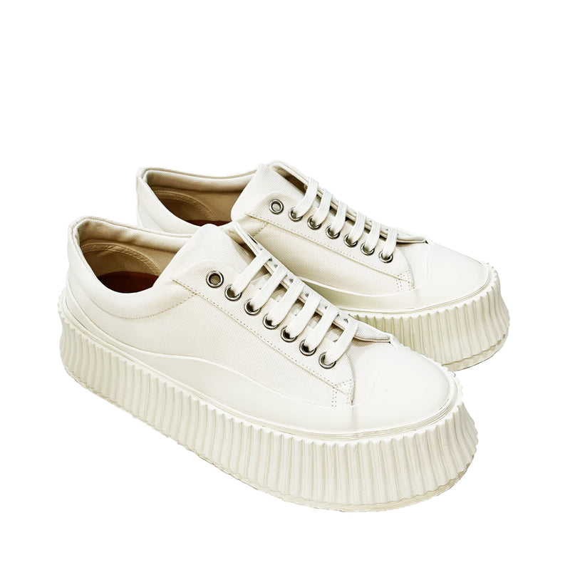 Jil Sander Olona Flatform Sneakers | Designer code: JS38133A15101 | Luxury Fashion Eshop | Lamode.com.hk