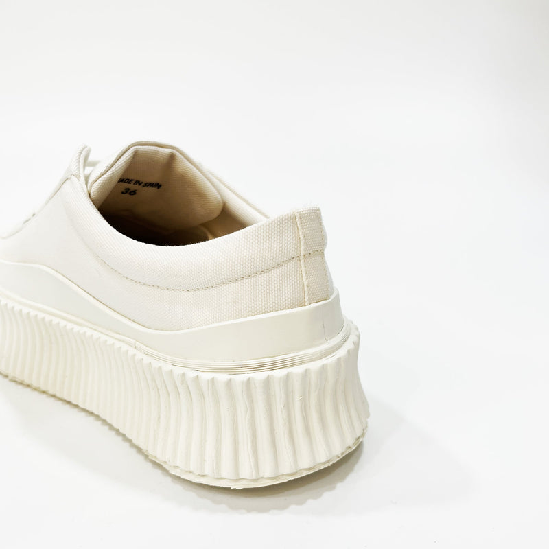 Jil Sander Olona Flatform Sneakers | Designer code: JS38133A15101 | Luxury Fashion Eshop | Lamode.com.hk
