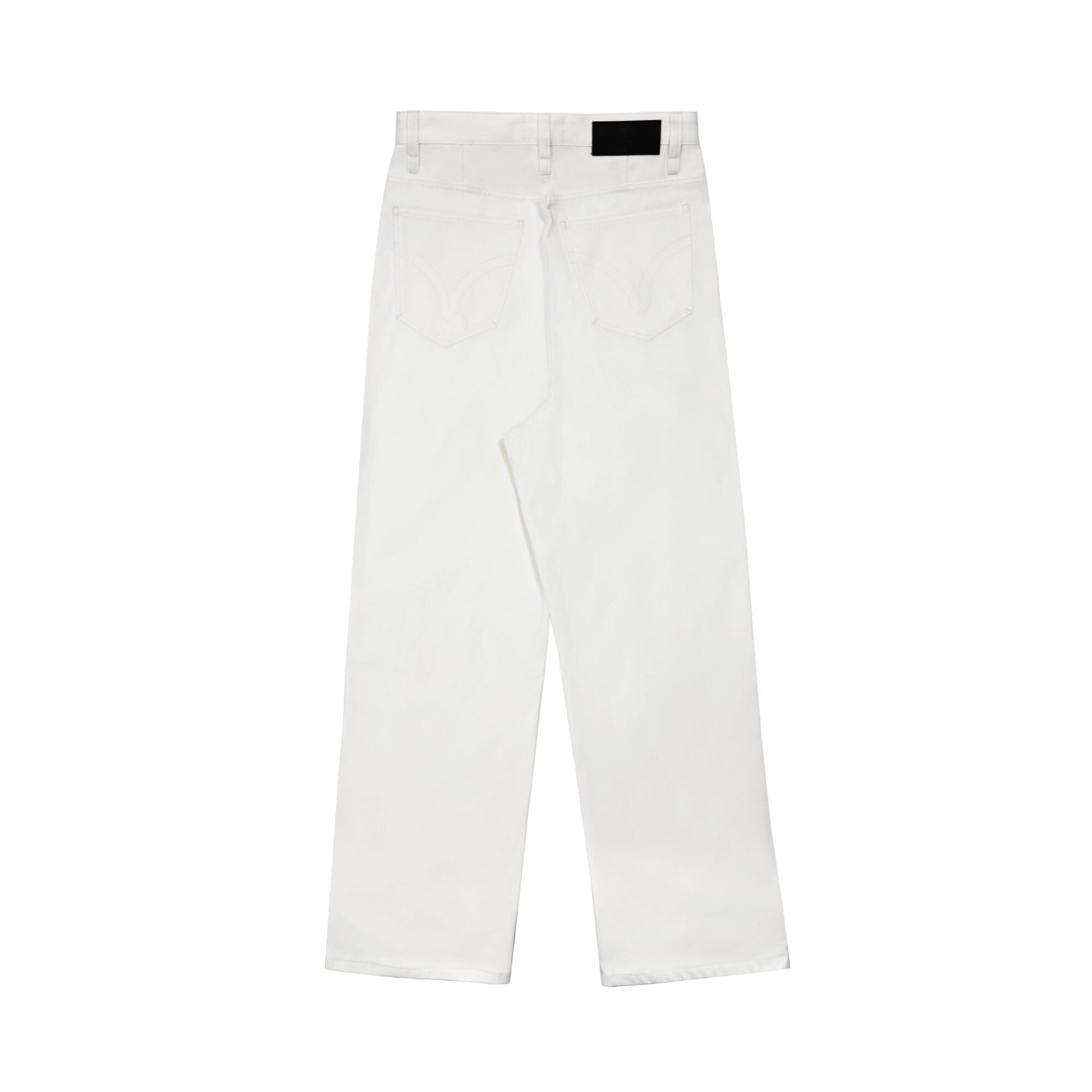 Ami Paris Alex Straight Leg Jeans | Designer code: HTR102CO0033 | Luxury Fashion Eshop | Lamode.com.hk