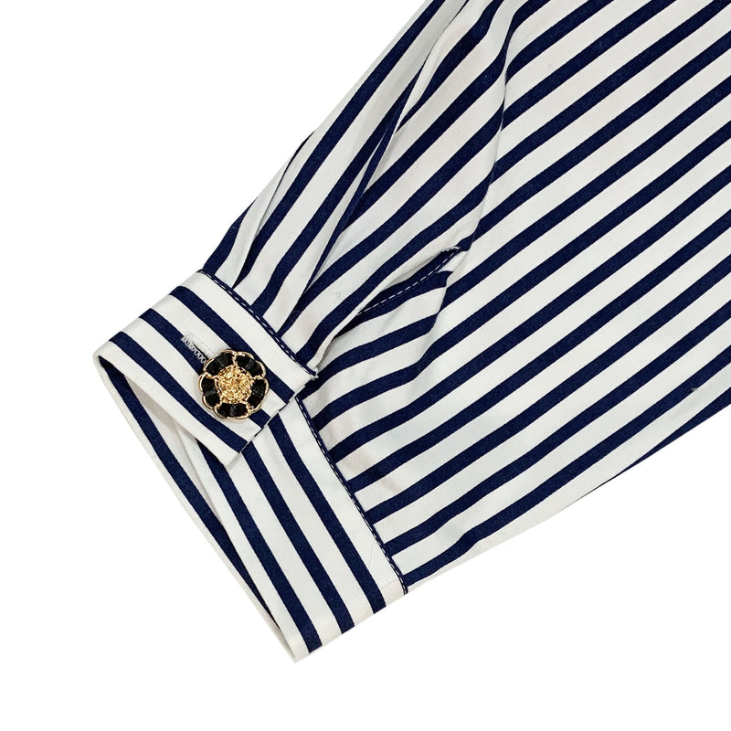 Label Mirror Stripe Top | Designer code: LM2022FW036 | Luxury Fashion Eshop | Lamode.com.hk