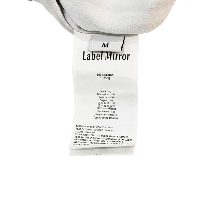 Label Mirror Stripe Top | Designer code: LM2022FW036 | Luxury Fashion Eshop | Lamode.com.hk