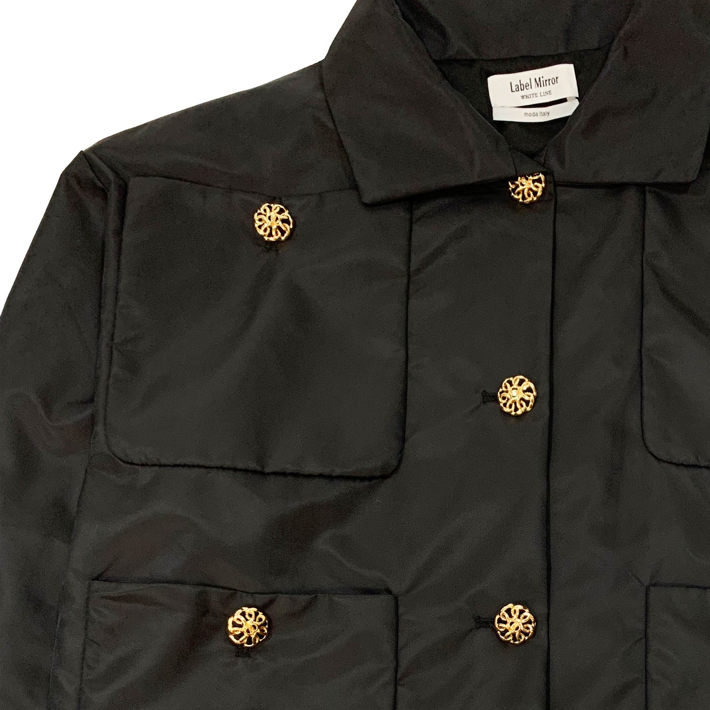 Label Mirror Four Pocket Overshirt | Designer code: LM2022FW037 | Luxury Fashion Eshop | Lamode.com.hk