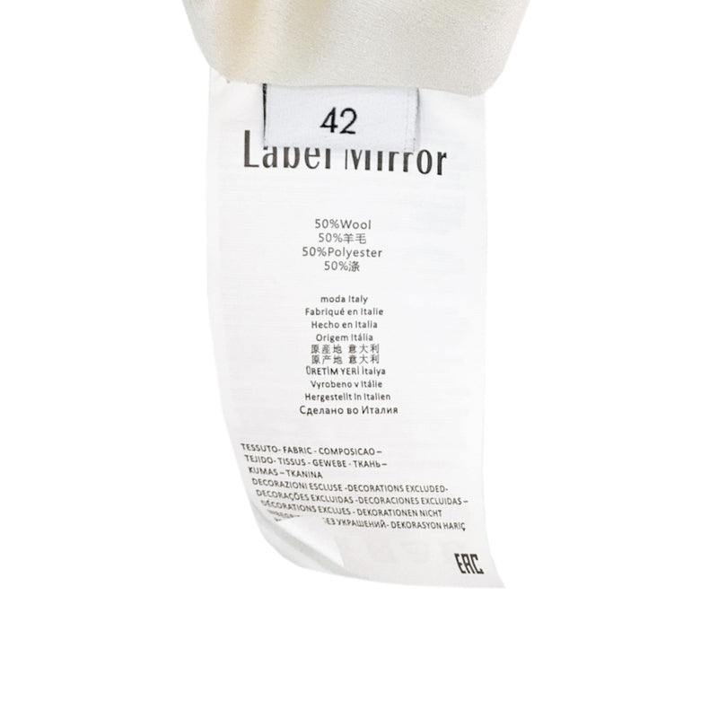 Label Mirror Four Pockets Tweed Jacket With Contrast Trim | Designer code: LM2022FW042 | Luxury Fashion Eshop | Lamode.com.hk