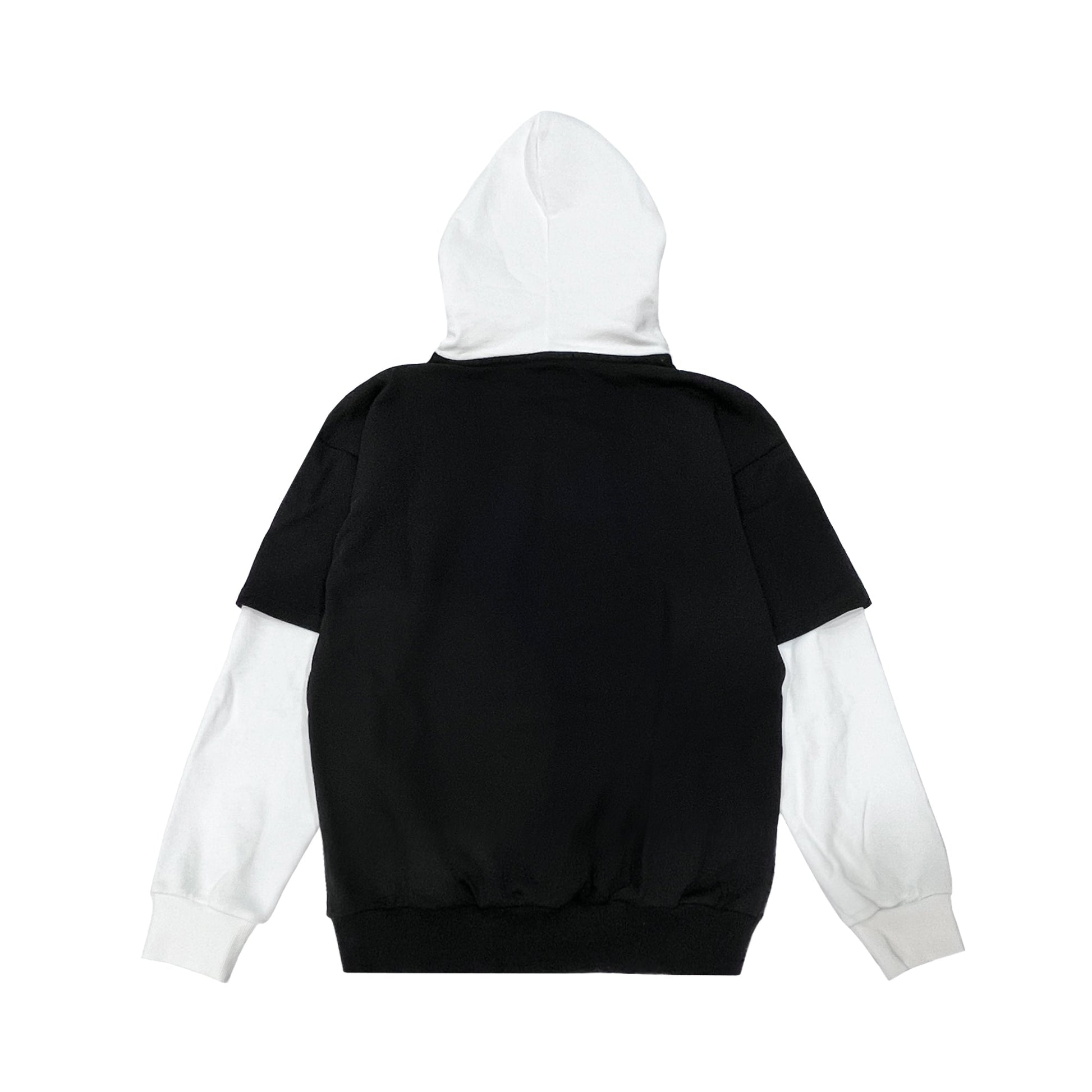 Label Mirror Double Layer Hoodies | Designer code: LM2022FW025 | Luxury Fashion Eshop | Lamode.com.hk