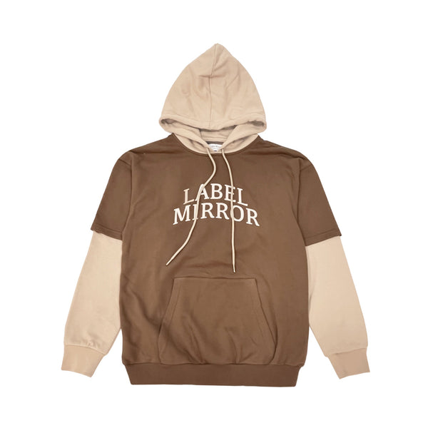 Label Mirror Double Layer Hoodies | Designer code: LM2022FW025 | Luxury Fashion Eshop | Lamode.com.hk