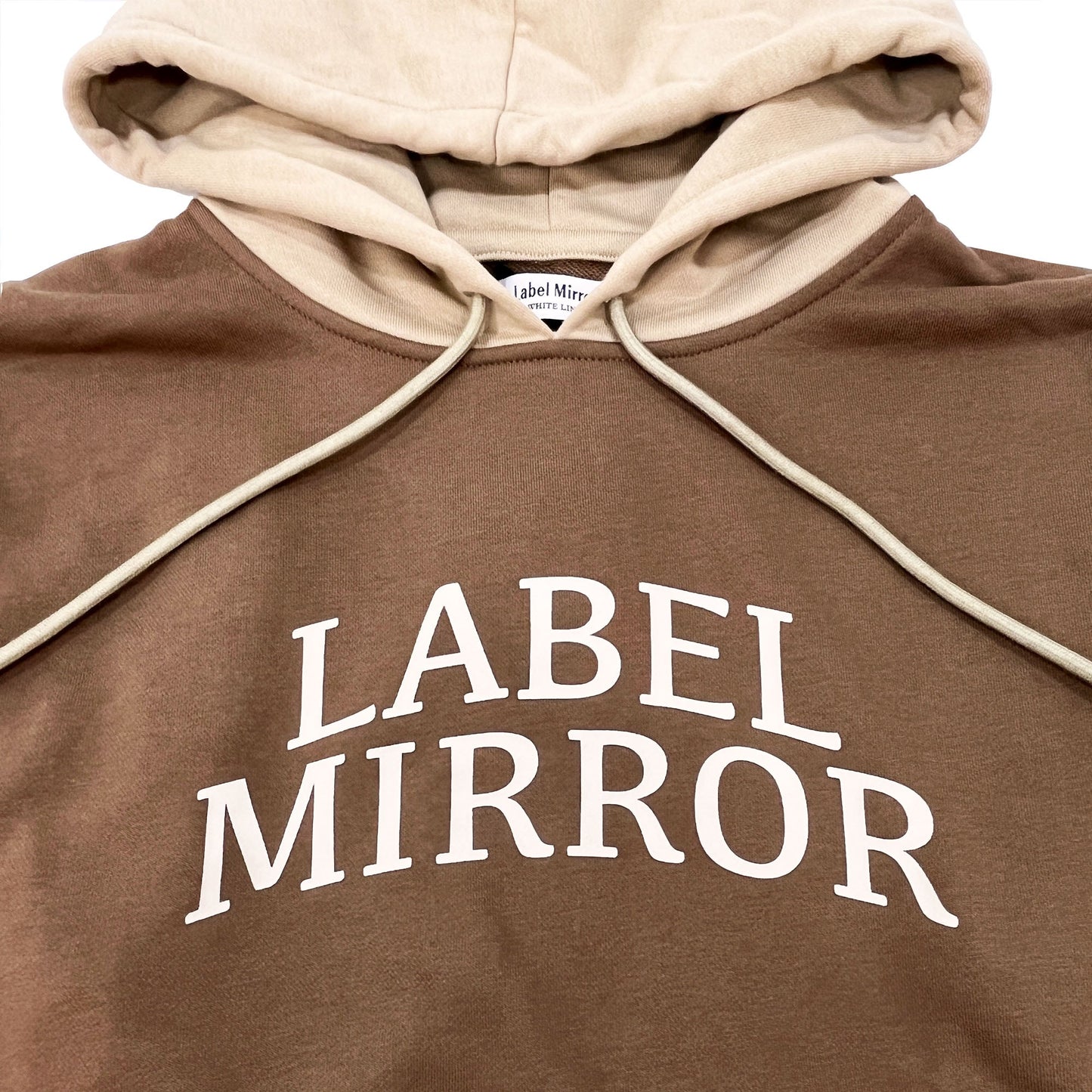 Label Mirror Double Layer Hoodies | Designer code: LM2022FW025 | Luxury Fashion Eshop | Lamode.com.hk