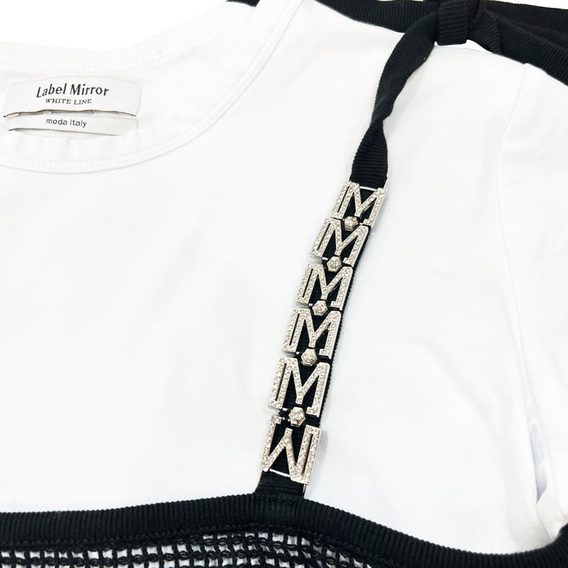 Label Mirror Layered Camisole T-shirt | Designer code: LM2022SS028 | Luxury Fashion Eshop | Lamode.com.hk