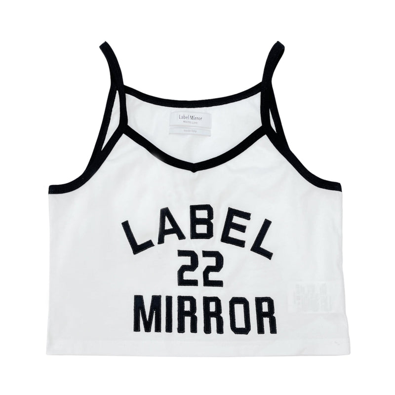 Label Mirror Logo Top | Designer code: LM2022SS029 | Luxury Fashion Eshop | Lamode.com.hk