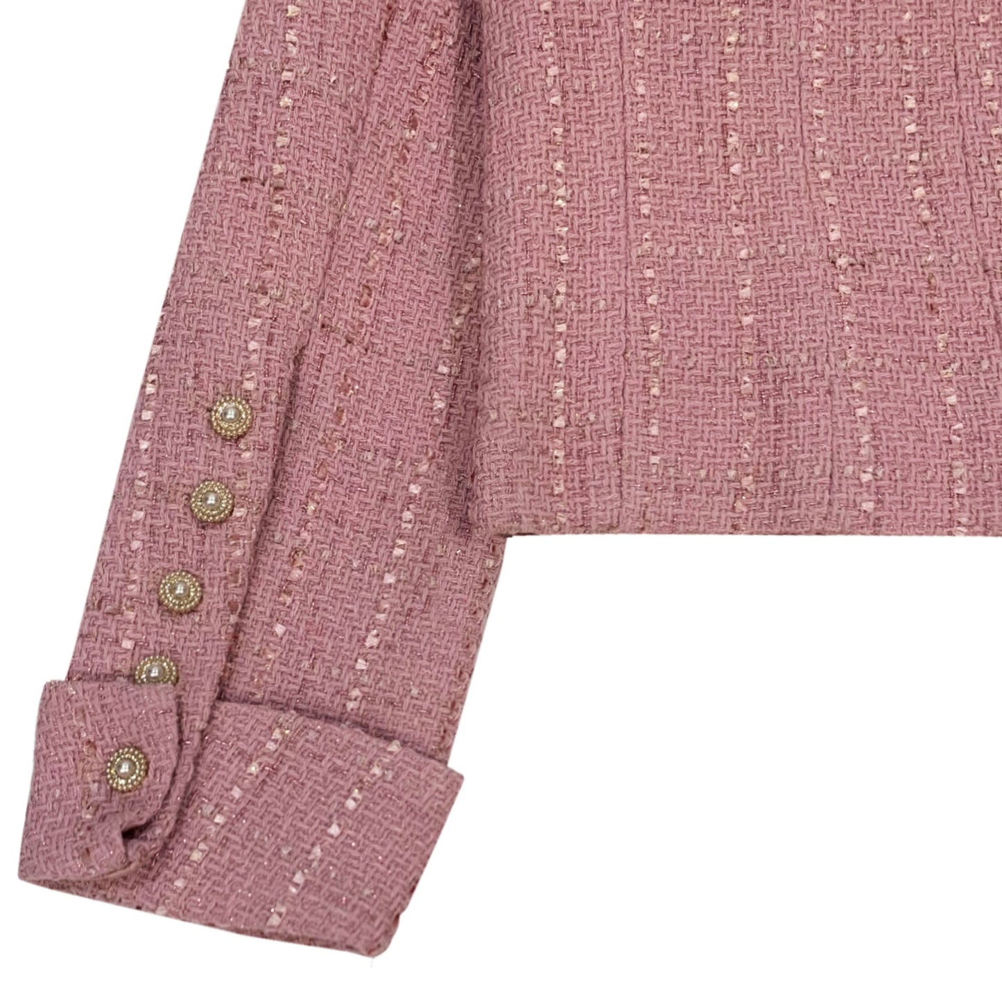 Label Mirror Four Pockets Tweed Jacket | Designer code: LM2022FW039 | Luxury Fashion Eshop | Lamode.com.hk