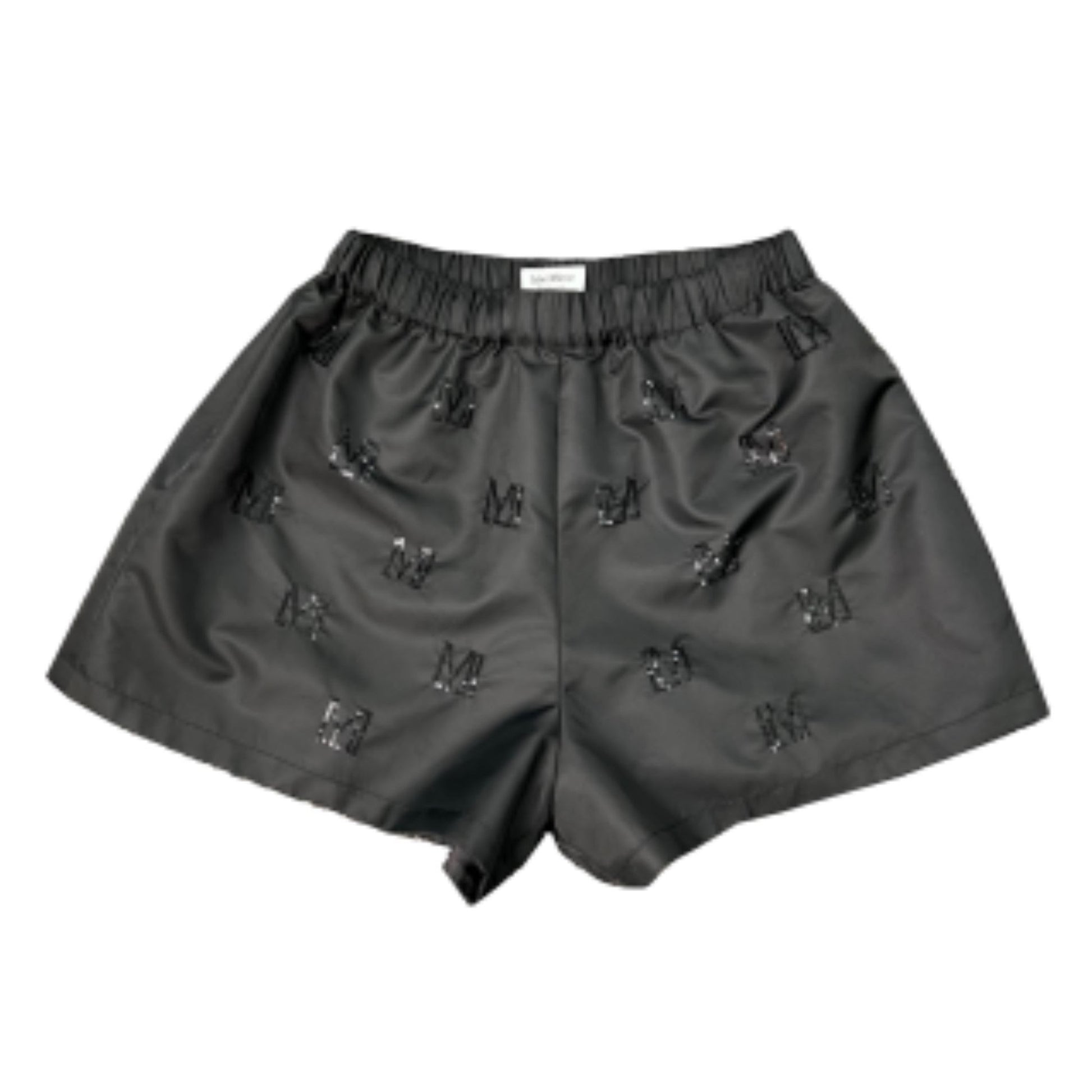 Label Mirror Embossed Track Shorts | Designer code: LM2022SS009 | Luxury Fashion Eshop | Lamode.com.hk
