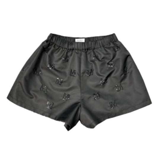 Label Mirror Embossed Track Shorts | Designer code: LM2022SS009 | Luxury Fashion Eshop | Lamode.com.hk