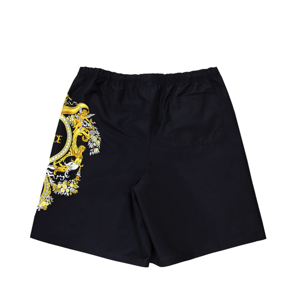 Versace Logo Print Swim Shorts | Designer code: 10015981A06330 | Luxury Fashion Eshop | Lamode.com.hk