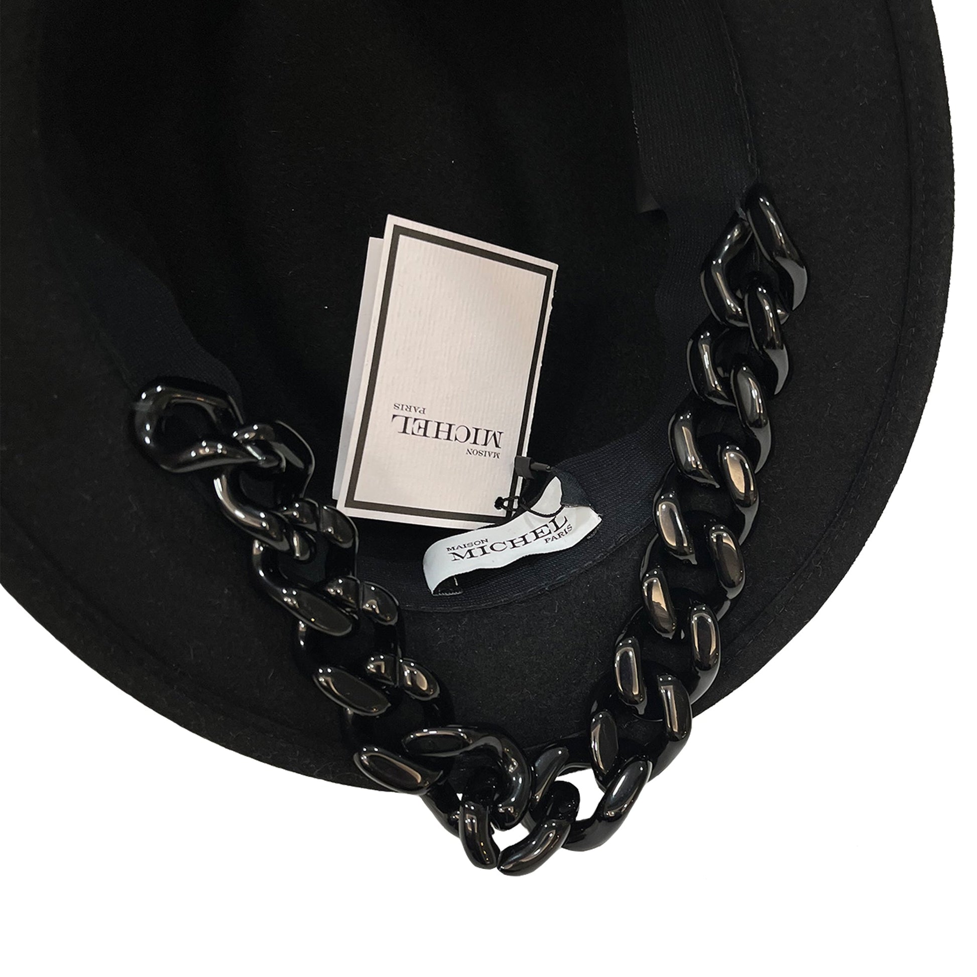 Maison Michel Hat | Designer code: 1121001 | Luxury Fashion Eshop | Lamode.com.hk