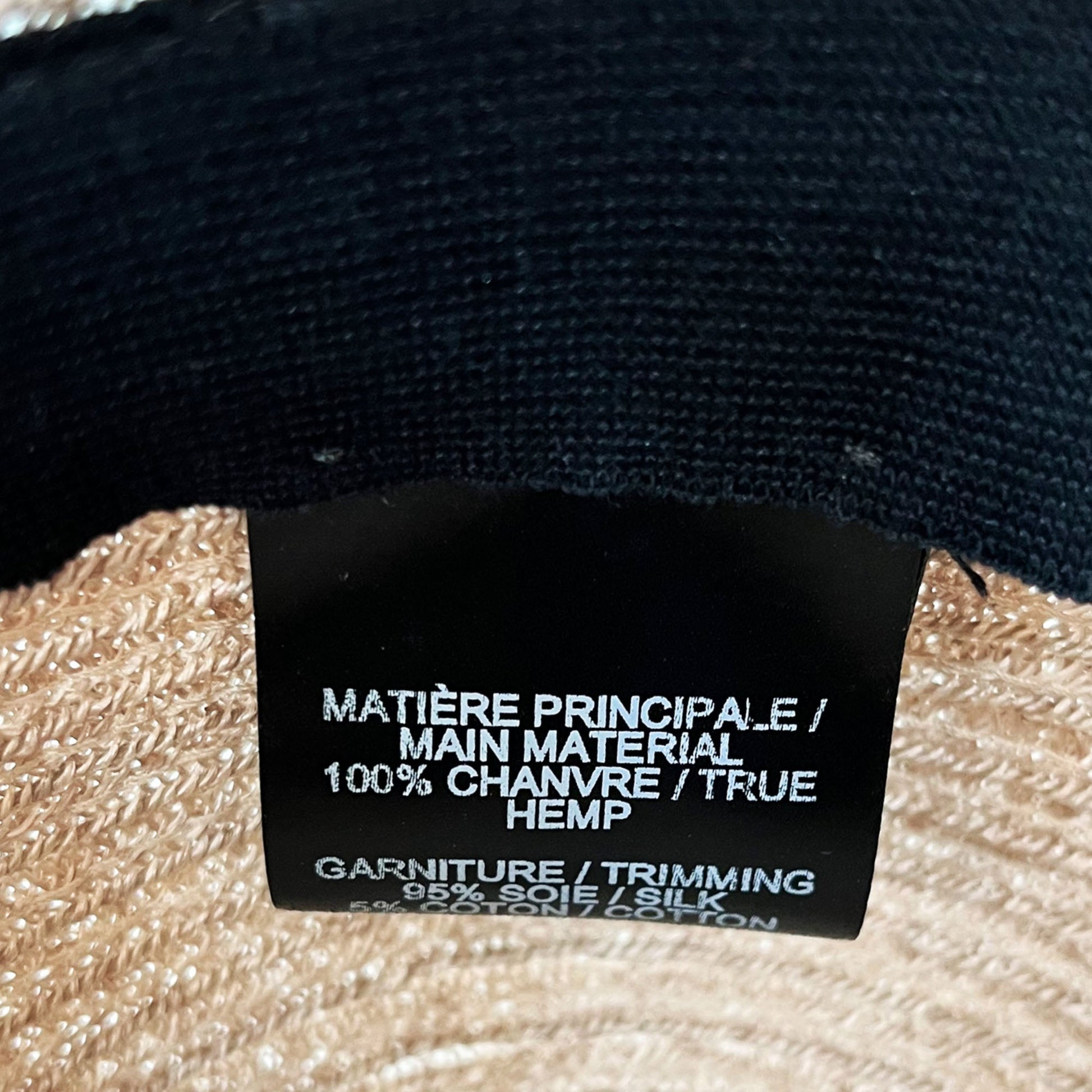 Maison Michel Hemp Capeline | Designer code: 1004039 | Luxury Fashion Eshop | Lamode.com.hk