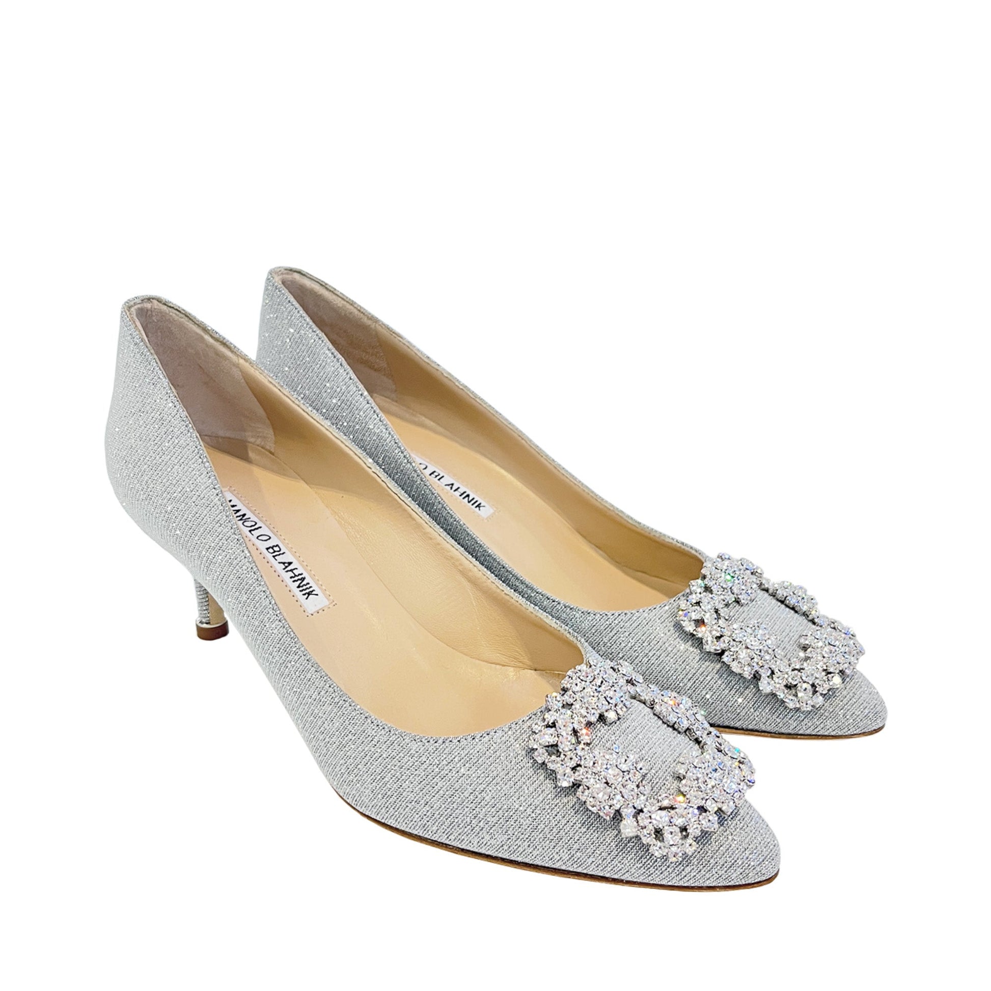 Manolo Blahnik Hangisi Pumps | Designer code: 9XX0598 | Luxury Fashion Eshop | Lamode.com.hk