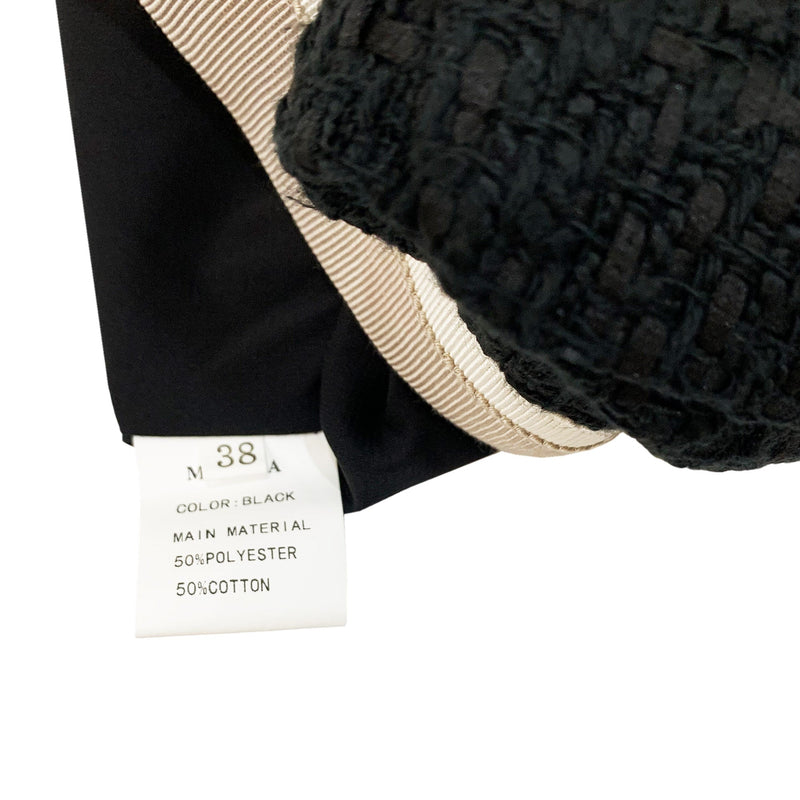 Miuccia Tweed Jacket With Pearl Buttons | Designer code: MC2022AW0005 | Luxury Fashion Eshop | Lamode.com.hk
