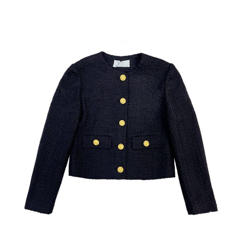 Miuccia Tweed Jacket | Designer code: MC2022AW0027 | Luxury Fashion Eshop | Lamode.com.hk