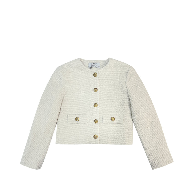 Miuccia Tweed Jacket | Designer code: MC2022AW0027 | Luxury Fashion Eshop | Lamode.com.hk
