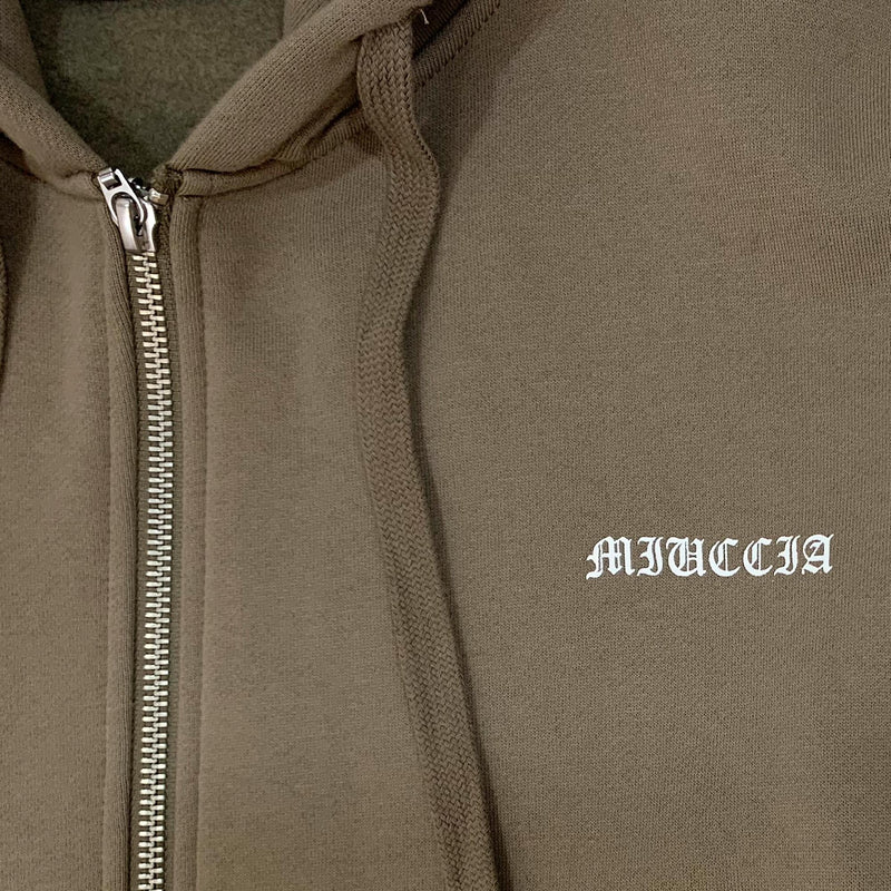 Miuccia BAYC Zip Up Hoodie | Designer code: MC2022AW0066 | Luxury Fashion Eshop | Lamode.com.hk