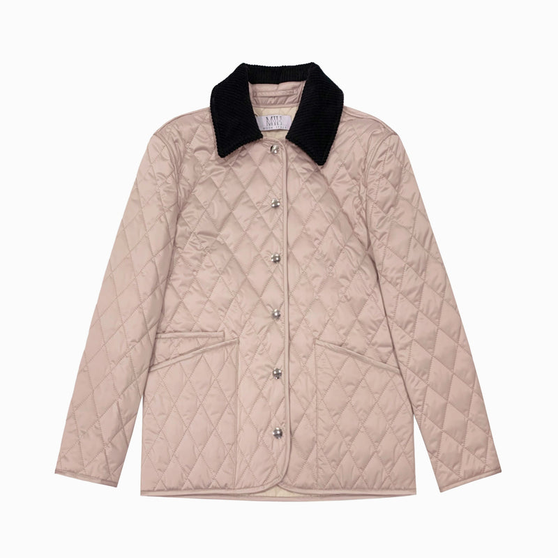 Miuccia Diamond Quilted Jacket | Designer code: MC2022AW0025 | Luxury Fashion Eshop | Lamode.com.hk