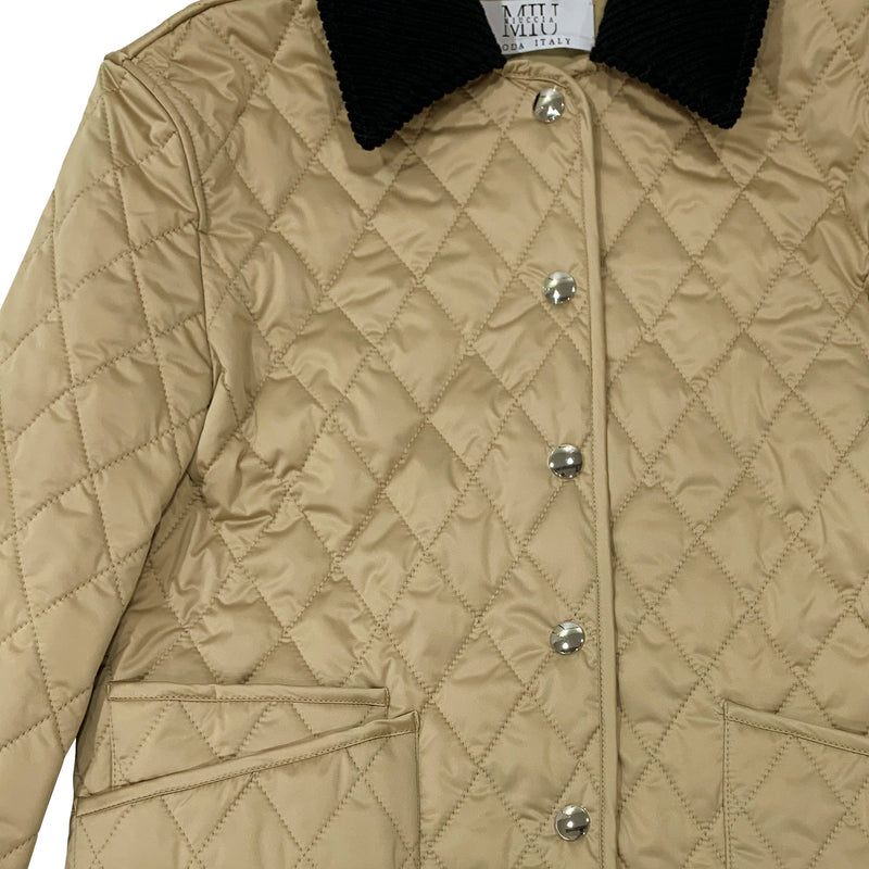Miuccia Diamond Quilted Jacket | Designer code: MC2022AW0025 | Luxury Fashion Eshop | Lamode.com.hk