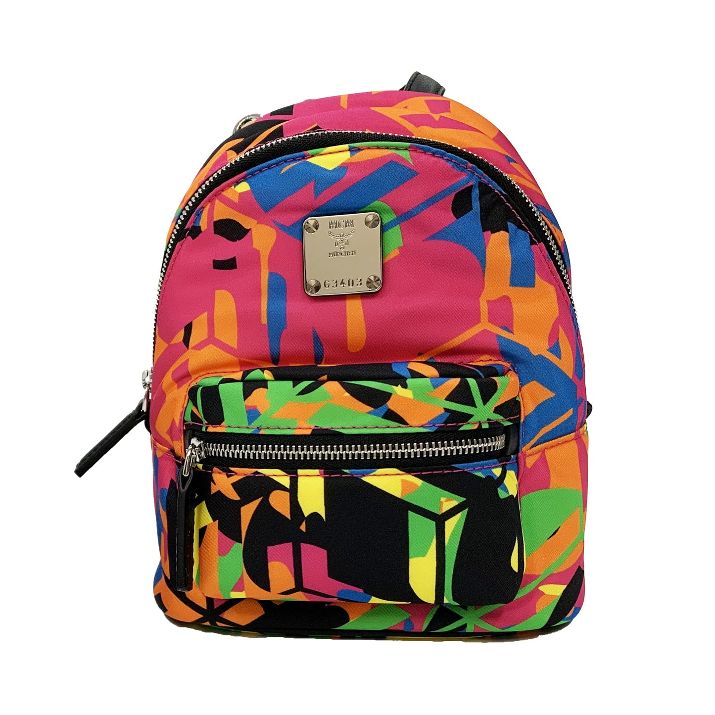 Mcm Logo Plaque Mini Bag | Designer code: MMRCAVE02 | Luxury Fashion Eshop | Lamode.com.hk