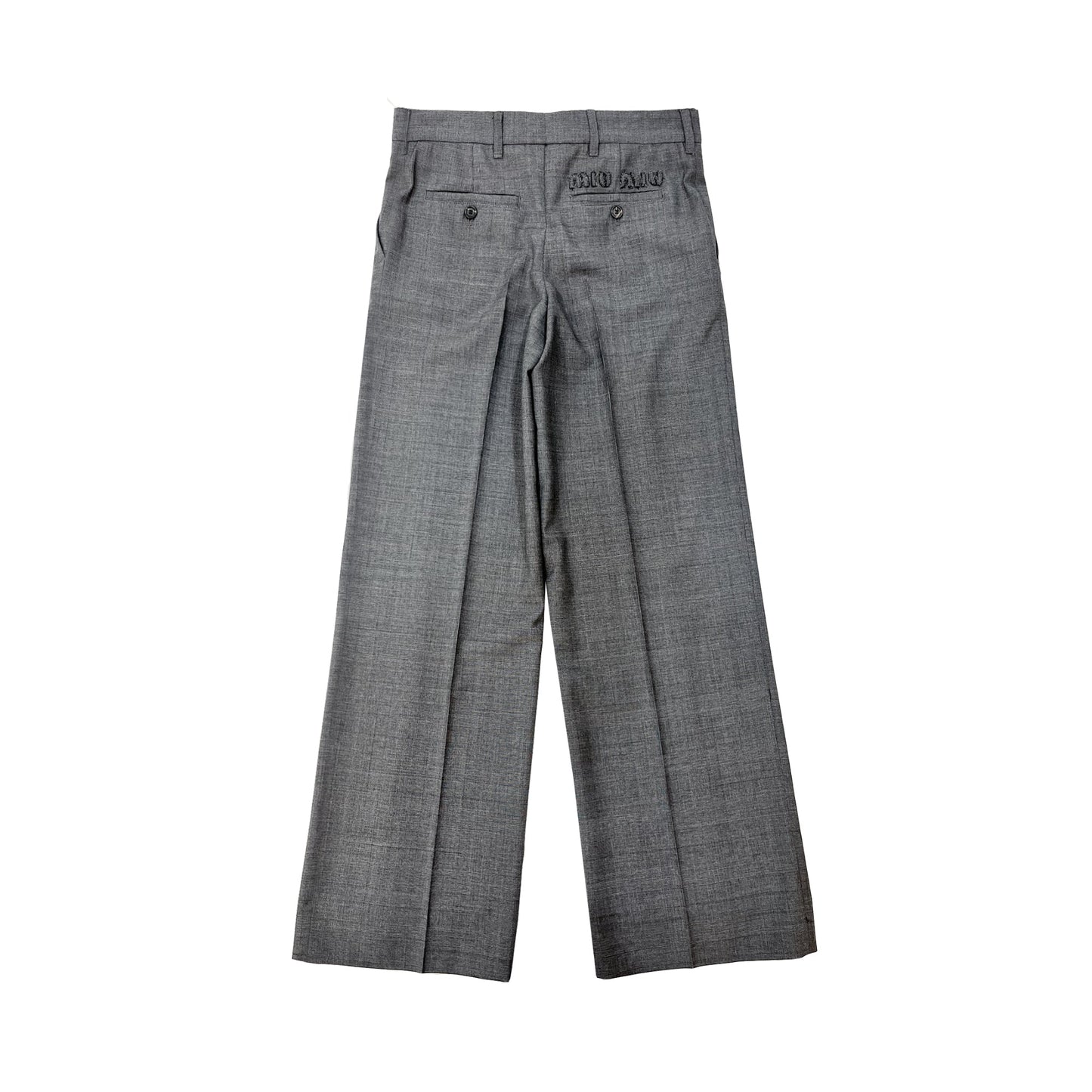 Miu Miu Check Trousers | Designer code: MP157810DI | Luxury Fashion Eshop | Lamode.com.hk