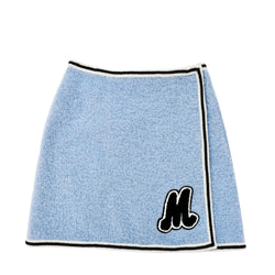 Miu Miu Monogram Boucle Mini Skirt | Designer code: MG17332E37 | Luxury Fashion Eshop | Lamode.com.hk