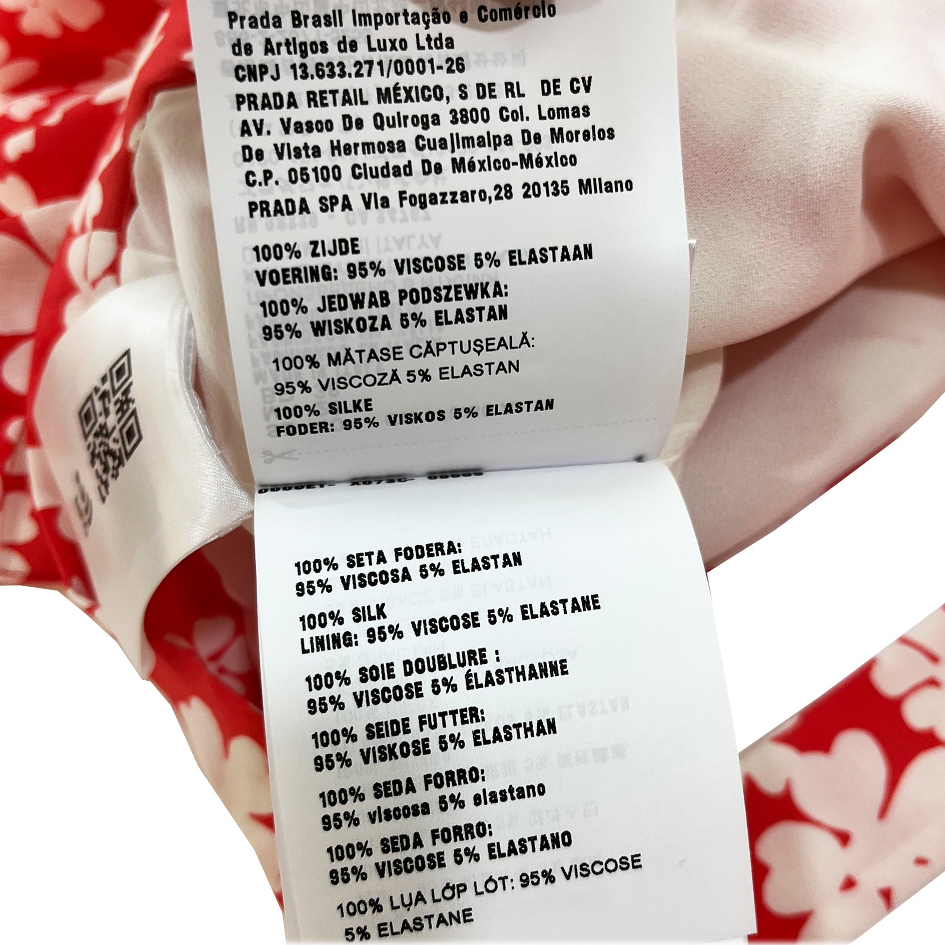 Miu Miu Marocain Floral Print Blouse | Designer code: MT173810MA | Luxury Fashion Eshop | Lamode.com.hk