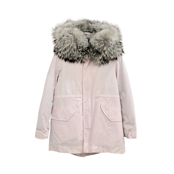 Mr&Mrs Fur Parka | Designer code: XPM0252BOR002 | Luxury Fashion Eshop | Lamode.com.hk