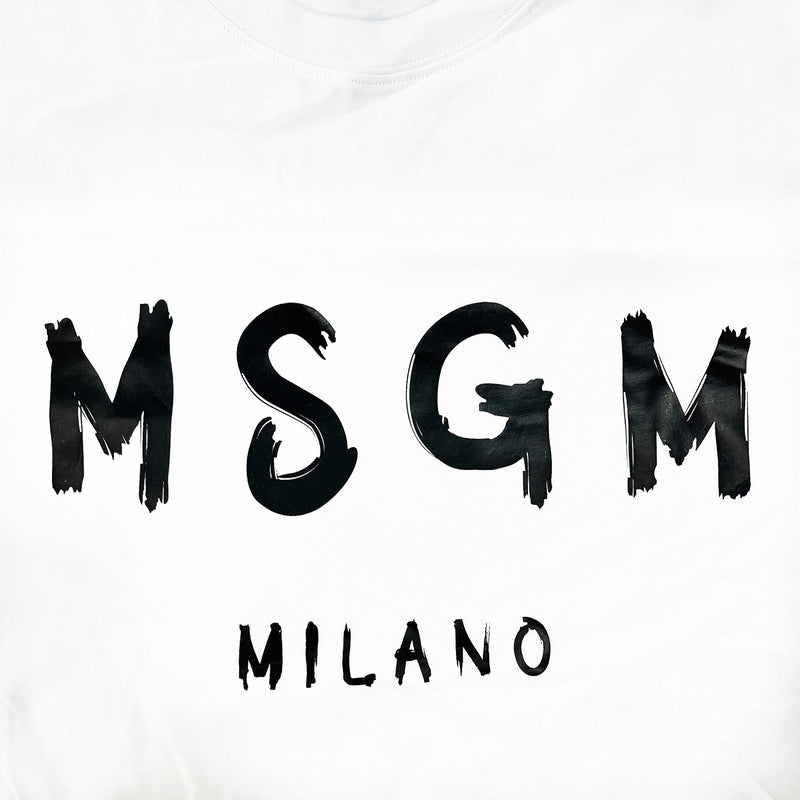 MSGM Logo Printed T Shirt Dress | Designer code: 2000MDA510200002 | Luxury Fashion Eshop | Lamode.com.hk