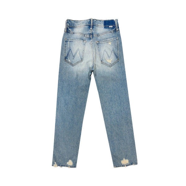 Mother Ripped Cropped Jeans | Designer code: 1364259 | Luxury Fashion Eshop | Lamode.com.hk