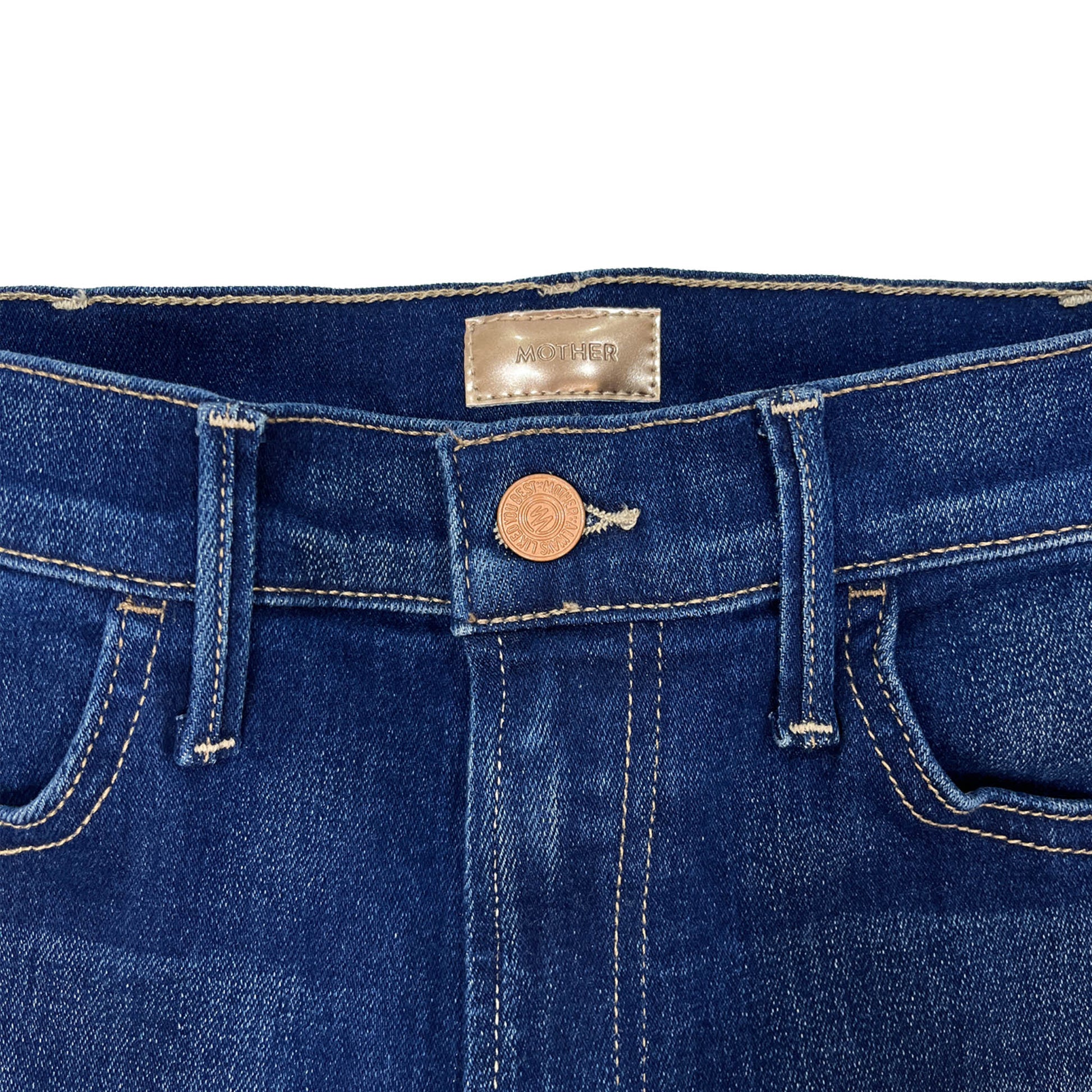 Mother The Hustler Cropped Jeans | Designer code: 1117686 | Luxury Fashion Eshop | Lamode.com.hk