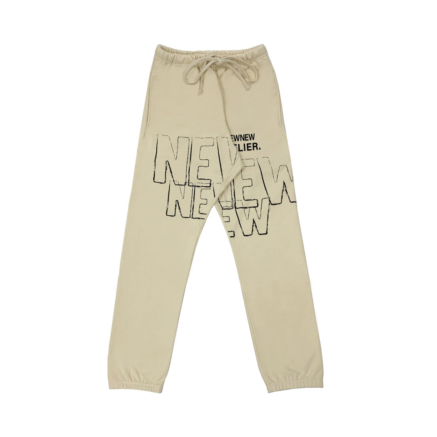 New New Atelier Logo Print Sweatpants | Designer code: NNA22SS023 | Luxury Fashion Eshop | Lamode.com.hk