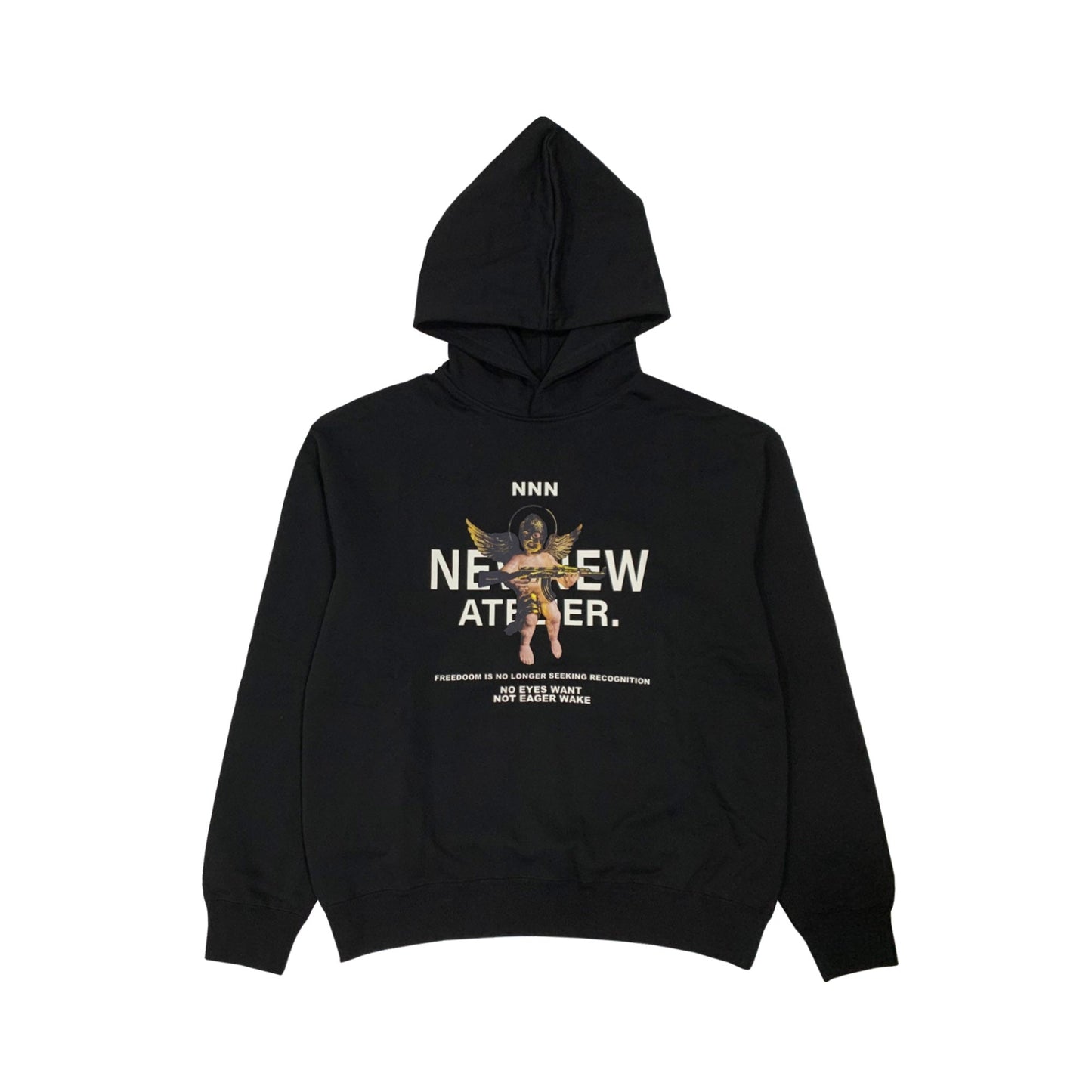 New New Atelier Angel Print Hoodie | Designer code: NNA22SS012 | Luxury Fashion Eshop | Lamode.com.hk