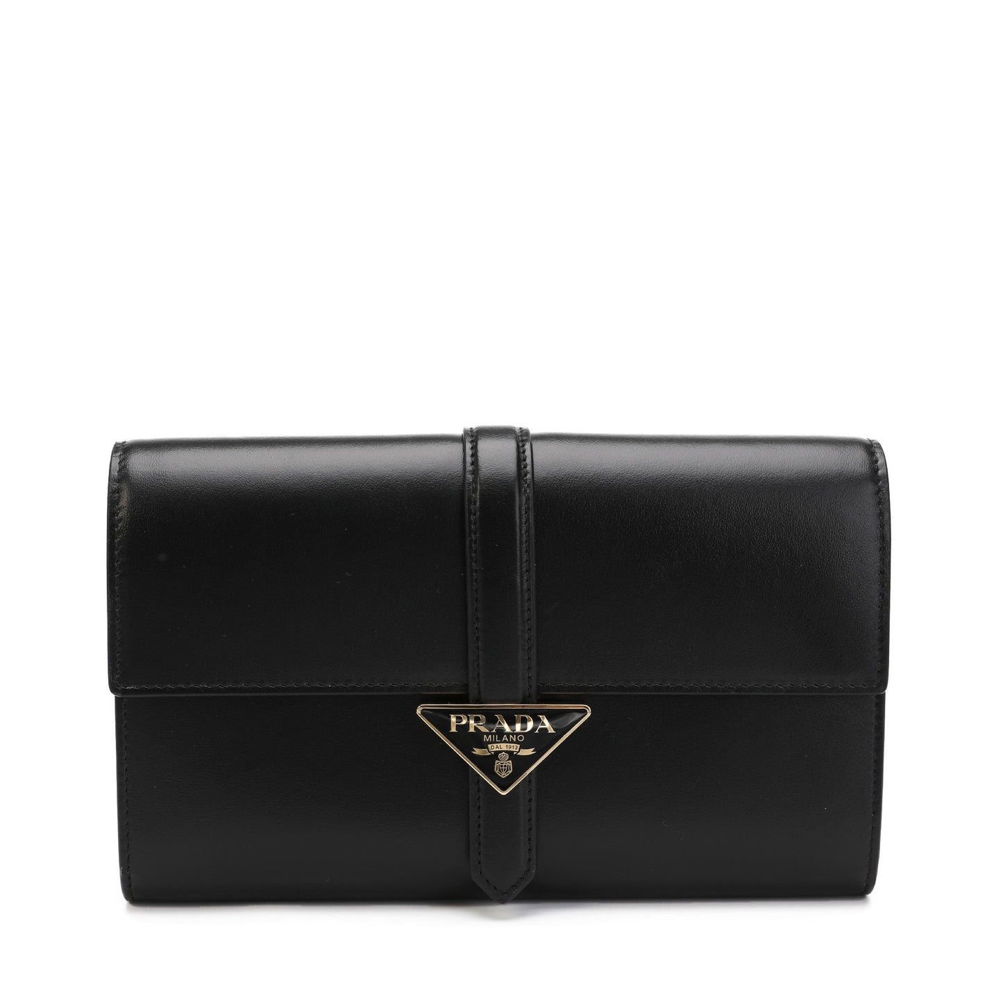 Prada Rectangular Logo Clutch Bag | Designer code: 1MF019070 | Luxury Fashion Eshop | Lamode.com.hk