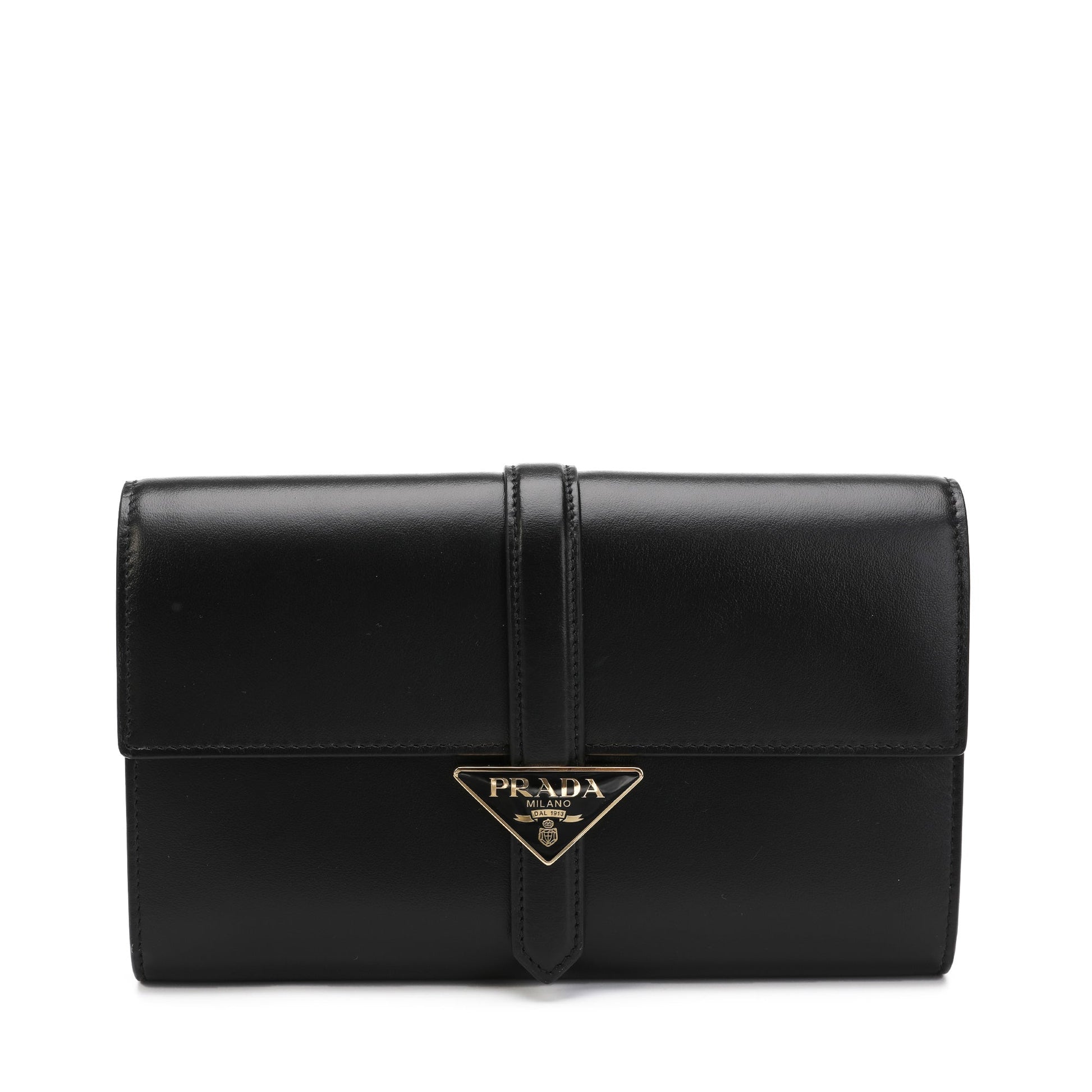 Prada Rectangular Logo Clutch Bag | Designer code: 1MF019070 | Luxury Fashion Eshop | Lamode.com.hk
